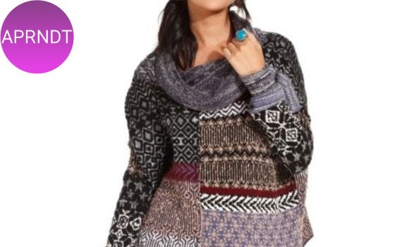 sueter con patchwork