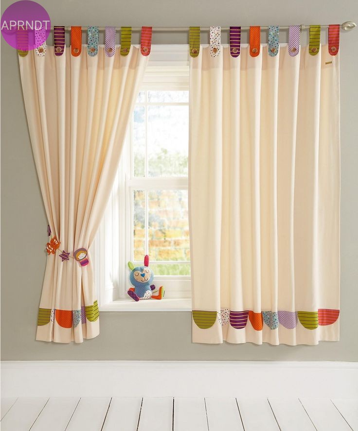 hacer unas cortinas cuarto del bebé