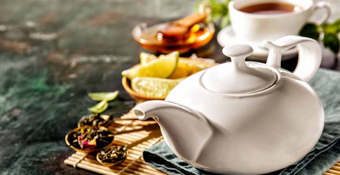 Té verde con limón para bajar de peso