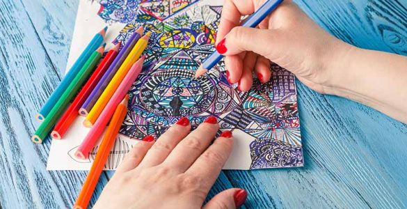 6 libros para colorear (para adultos) ideales para los días en casa - Apréndete